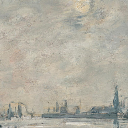 Le Havre – L’Avamporto 3 Eugène Boudin ebd79 quadro stampato su tela