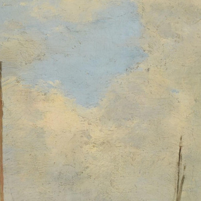 Spiaggia Di Berck A Bassa Marea Eugène Boudin ebd106 quadro stampato su tela