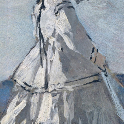 Principessa Pauline Metternich Sulla Spiaggia Eugène Boudin ebd111 quadro stampato su tela