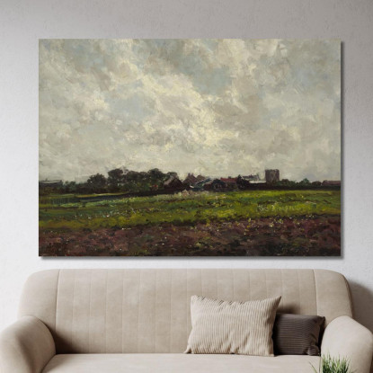 Studio Eugène Boudin ebd130 quadro stampato su tela