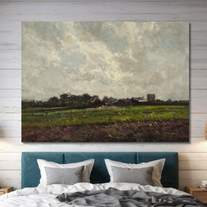 Studio Eugène Boudin ebd130 quadro stampato su tela