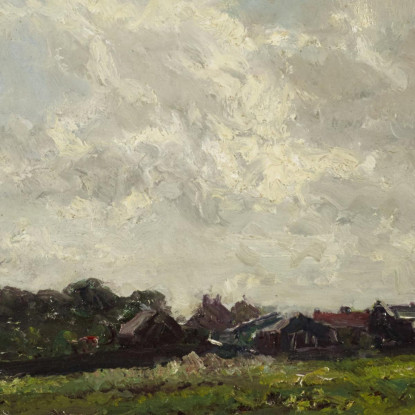 Studio Eugène Boudin ebd130 quadro stampato su tela