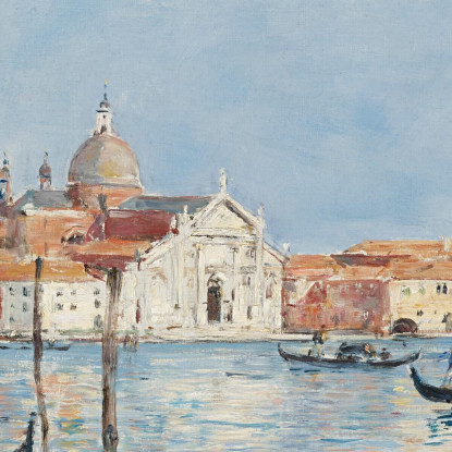 Venezia Chiesa Di San Giorgio Eugène Boudin ebd170 quadro stampato su tela