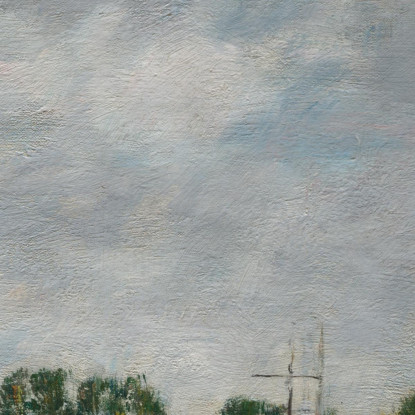 Veduta Del Porto Di Saint-Valery-Sur-Somme Eugène Boudin ebd176 quadro stampato su tela