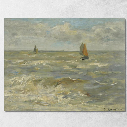 Vele Sul Mare Eugène Boudin ebd178 quadro stampato su tela
