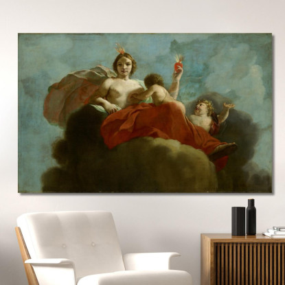 Caritas: Rappresentazione Allegorica Della Cura Dei Lebbrosi E Degli Innocenti Gerard de Lairesse gdl10 quadro stampato su tela