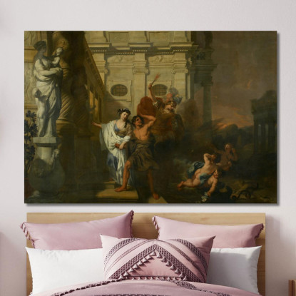 La Disciplina Guida Un Bisognoso Gerard de Lairesse gdl14 quadro stampato su tela