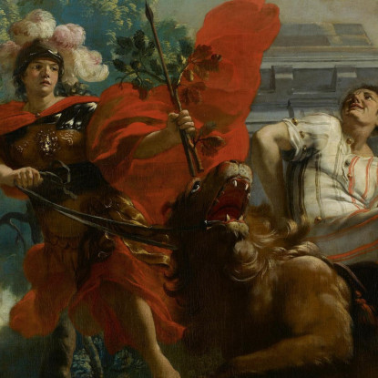 La Fortezza Imbriglia La Follia: Rappresentazione Allegorica Della Cura Dei Lebbrosi E Degli Innocenti Gerard de Lairesse gdl16