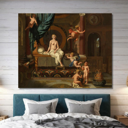 Herse In Attesa Dell'Arrivo Di Mercurio Gerard de Lairesse gdl18 quadro stampato su tela