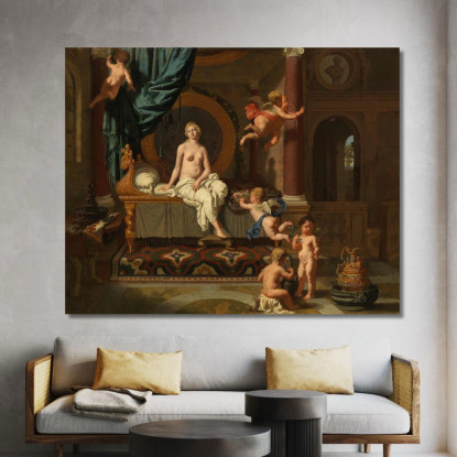 Herse In Attesa Dell'Arrivo Di Mercurio Gerard de Lairesse gdl18 quadro stampato su tela