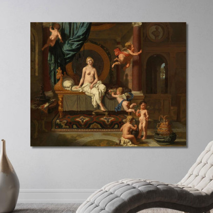 Herse In Attesa Dell'Arrivo Di Mercurio Gerard de Lairesse gdl18 quadro stampato su tela