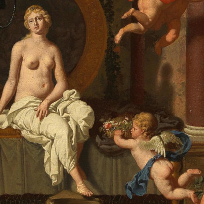 Herse In Attesa Dell'Arrivo Di Mercurio Gerard de Lairesse gdl18 quadro stampato su tela