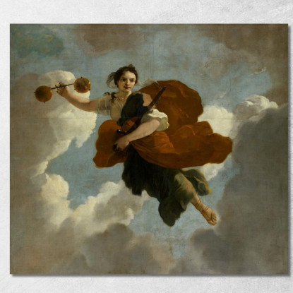 Justitia: Rappresentazione Allegorica Della Cura Dei Lebbrosi E Degli Innocenti Gerard de Lairesse gdl19 quadro stampato su tel