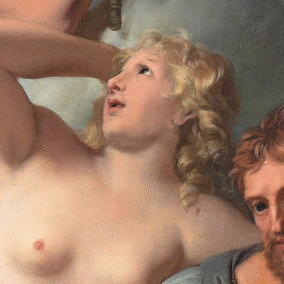Mercurio Ordina A Calipso Di Liberare Ulisse Gerard de Lairesse gdl20 quadro stampato su tela
