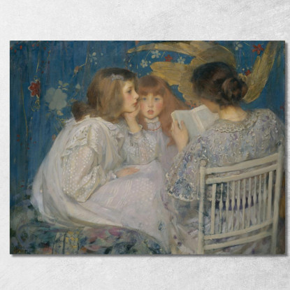 Racconti Della Giungla (Contes De La Jungle) James Jebusa Shannon jjs8 quadro stampato su tela