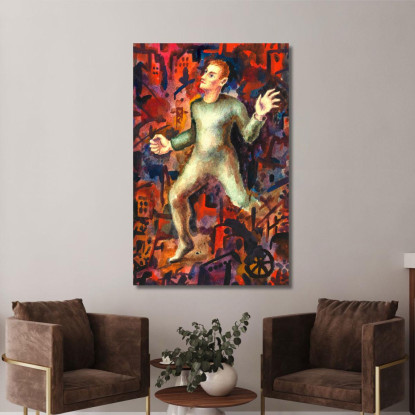 Colui Che Cerca Karl Wiener kwn129 quadro stampato su tela