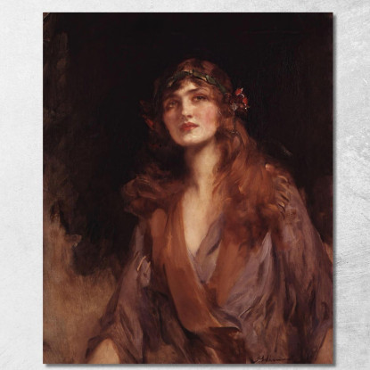 Lily Elsie (Mrs. Bullough) James Jebusa Shannon jjs11 quadro stampato su tela