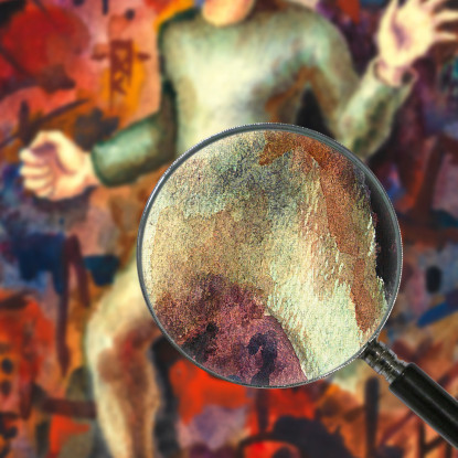 Colui Che Cerca Karl Wiener kwn129 quadro stampato su tela