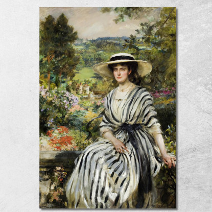 Mary Rosamond Anstruther James Jebusa Shannon jjs12 quadro stampato su tela