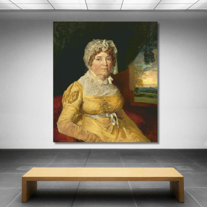 Una Donna Sconosciuta James Ward jwr8 quadro stampato su tela