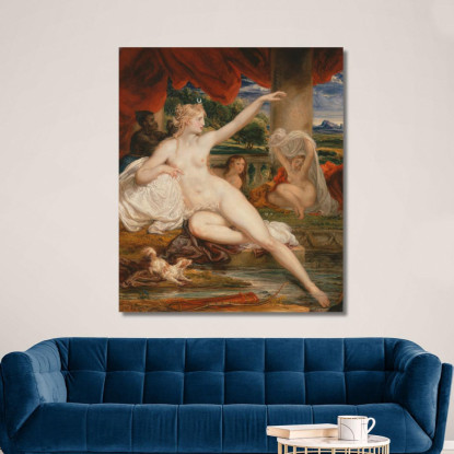 Diana Al Bagno James Ward jwr13 quadro stampato su tela