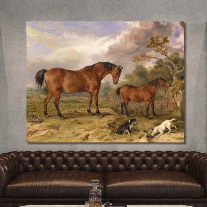 Ritratti Di Reformer Blucher Tory E Crib Di Proprietà Di Rowland Alston Esq. M.P. James Ward jwr28 quadro stampato su tela