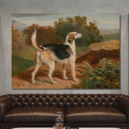 Ravager Uno Dei Segugi Di Lambton James Ward jwr30 quadro stampato su tela