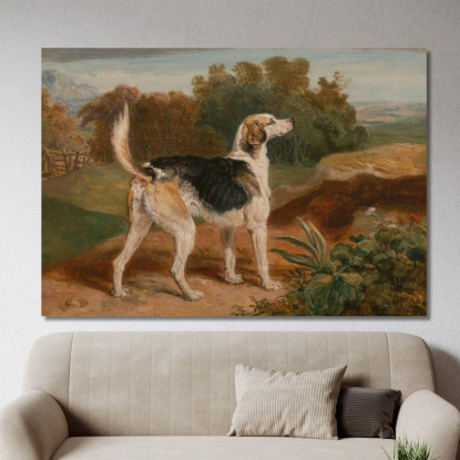 Ravager Uno Dei Segugi Di Lambton James Ward jwr30 quadro stampato su tela