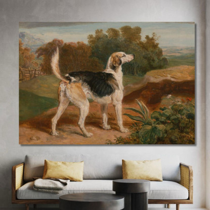 Ravager Uno Dei Segugi Di Lambton James Ward jwr30 quadro stampato su tela