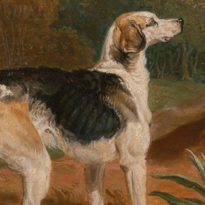 Ravager Uno Dei Segugi Di Lambton James Ward jwr30 quadro stampato su tela