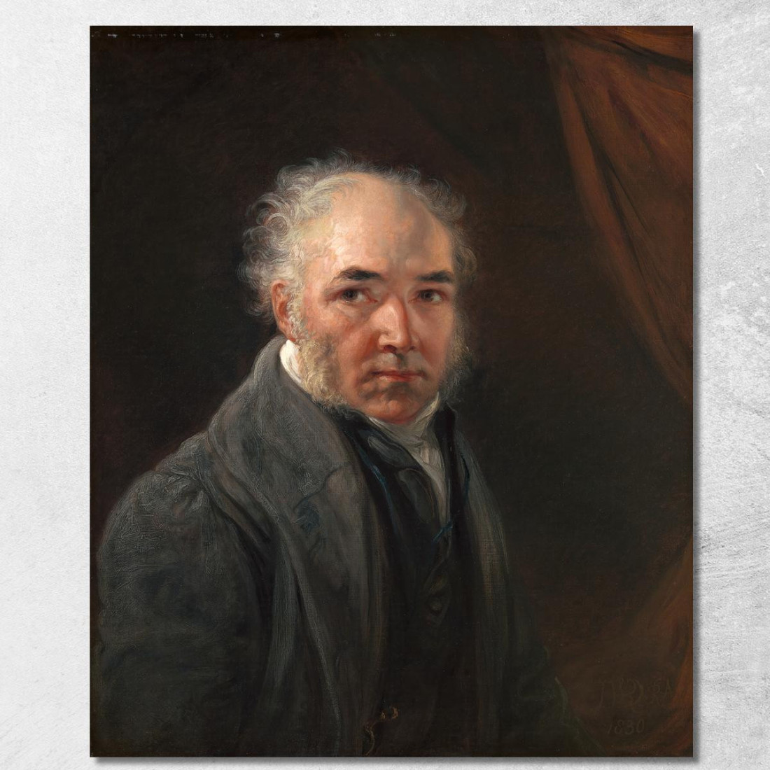 Autoritratto James Ward jwr33 quadro stampato su tela