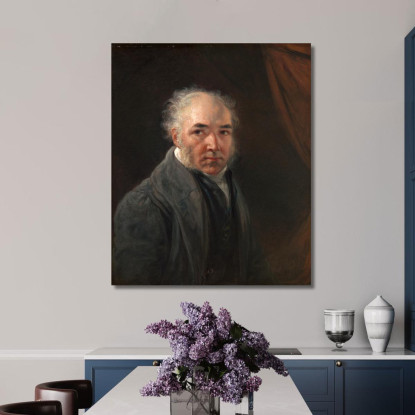 Autoritratto James Ward jwr33 quadro stampato su tela