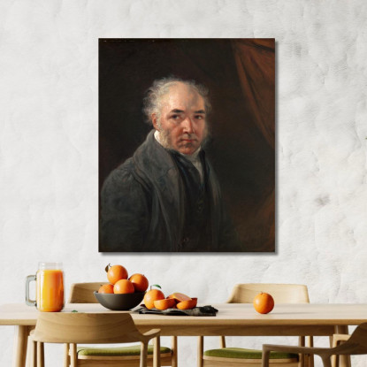 Autoritratto James Ward jwr33 quadro stampato su tela