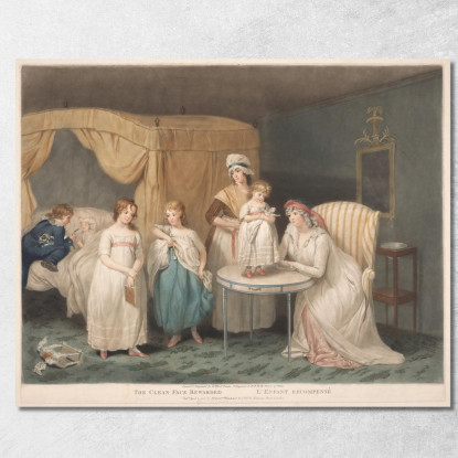 Il Volto Pulito Ricompensato James Ward jwr35 quadro stampato su tela