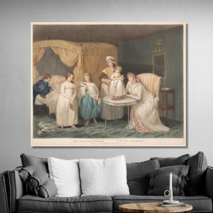 Il Volto Pulito Ricompensato James Ward jwr35 quadro stampato su tela