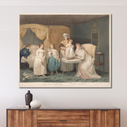 Il Volto Pulito Ricompensato James Ward jwr35 quadro stampato su tela