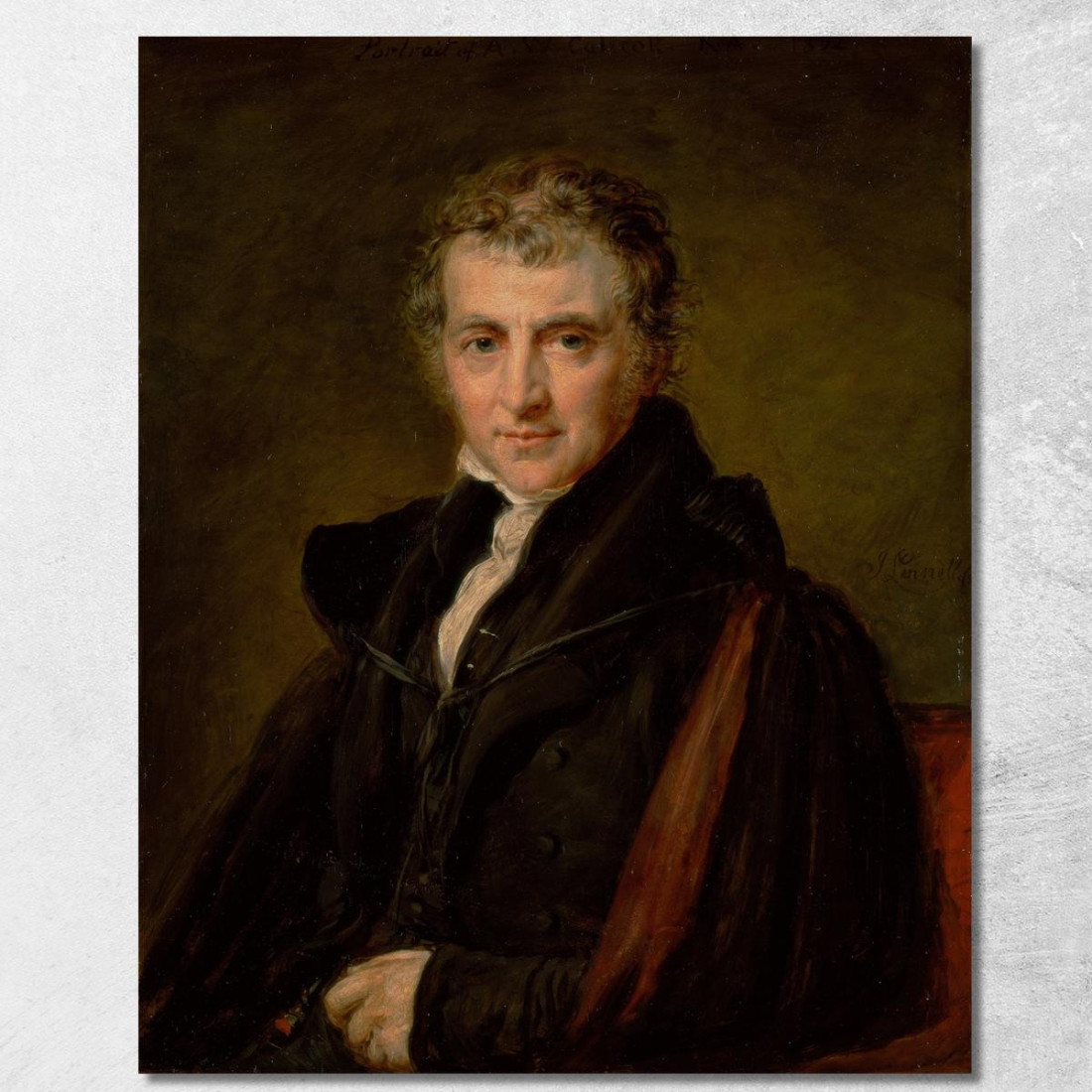 Augustus Wall Callcott R.A. John Linnell jln6 quadro stampato su tela
