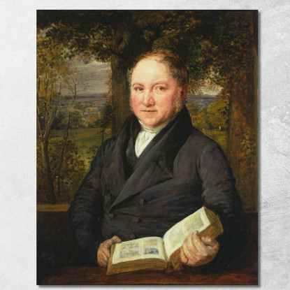 John Varley John Linnell jln15 quadro stampato su tela