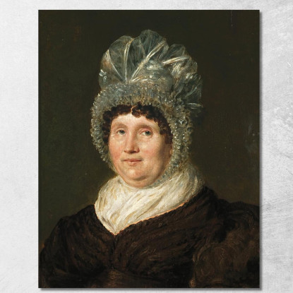 Mrs Clare John Linnell jln20 quadro stampato su tela