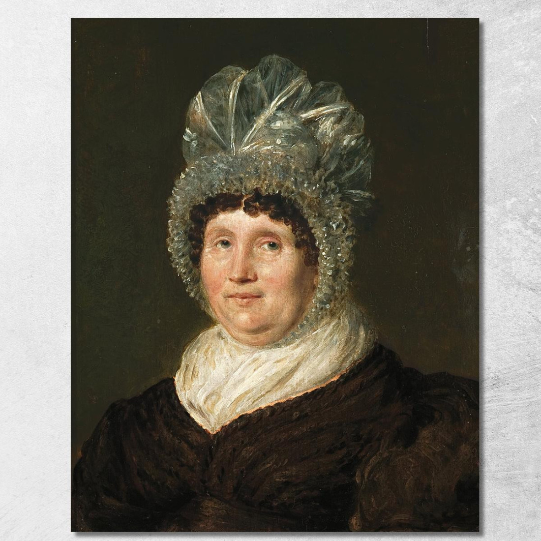 Mrs Clare John Linnell jln20 quadro stampato su tela