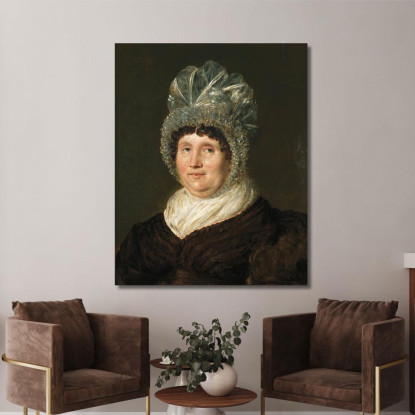 Mrs Clare John Linnell jln20 quadro stampato su tela