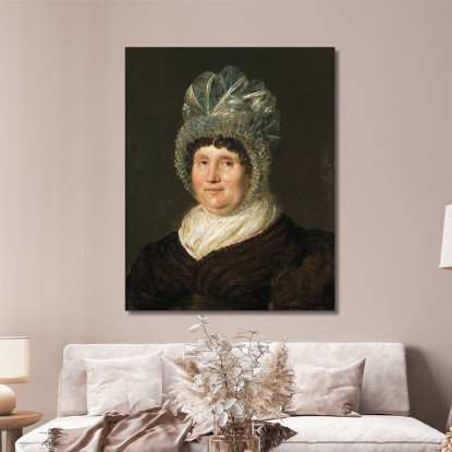 Mrs Clare John Linnell jln20 quadro stampato su tela