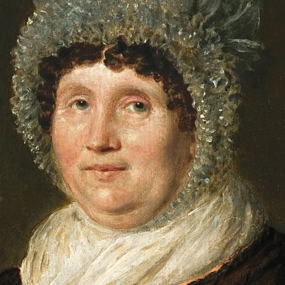 Mrs Clare John Linnell jln20 quadro stampato su tela