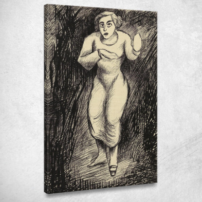 Quello Pazzo Karl Wiener kwn152 quadro stampato su tela