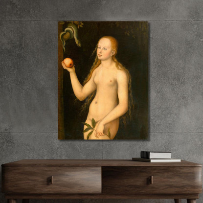 Eva 2 Lucas Cranach the Elder lce18 quadro stampato su tela