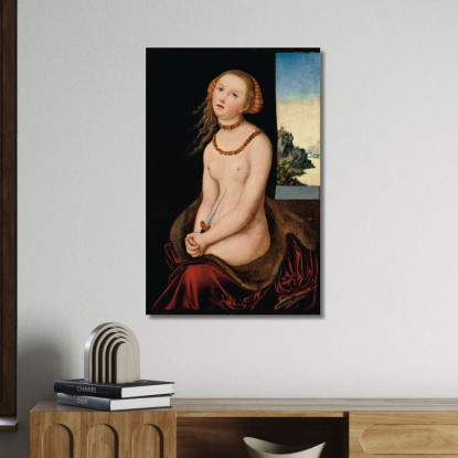 Lucrezia 5 Lucas Cranach the Elder lce27 quadro stampato su tela