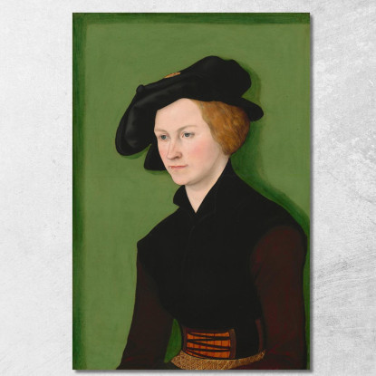 Ritratto Di Una Donna Lucas Cranach the Elder lce45 quadro stampato su tela