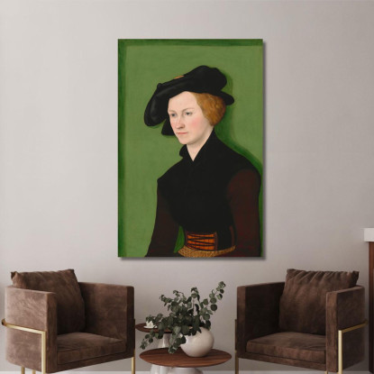 Ritratto Di Una Donna Lucas Cranach the Elder lce45 quadro stampato su tela