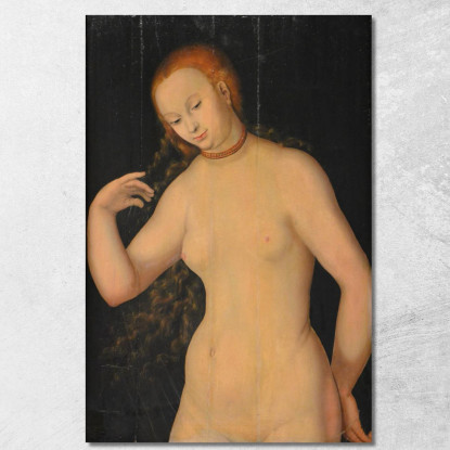 Venere 2 Lucas Cranach the Elder lce88 quadro stampato su tela