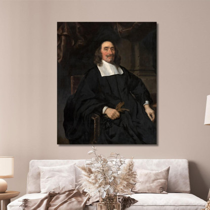 Ritratto Di Un Gentiluomo 3 Nicolaes Maes nma12 quadro stampato su tela